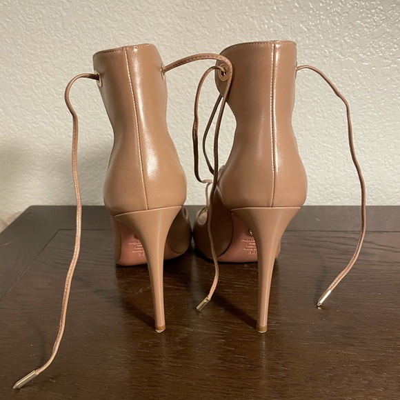 AQUAZZURA LACE UP HEELS - Picture 4 of 6